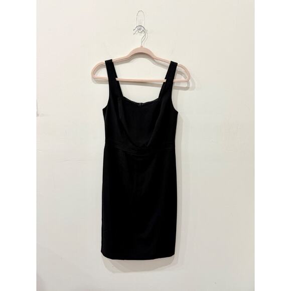 Tristan Sleeveless Sweetheart Neck Mini Bodycon Tank Dress Black Women's Size 2 - Picture 1 of 4